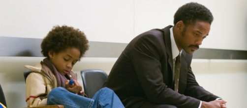 Will Smith e Jaden Smith em 'A Procura da Felicidade' (Reprodução/Columbia Pictures)