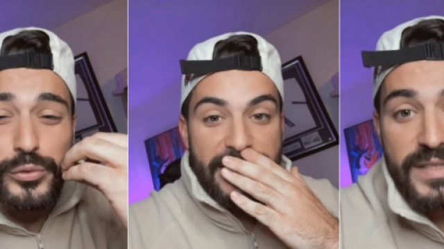 Anthony Matéo très déçu des propos de son ex Romane dans son interview chez Jeremstar. (Screenshot @ anthonymateo_off)