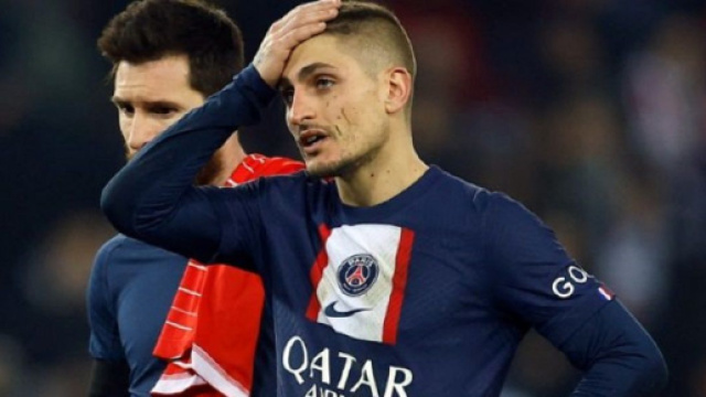 Marco Verratti avec le PSG (capture Twitter sports.fr)