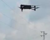 El dron ha sobrevolado la zona de La Rinconada (Twitter, kastillo62)