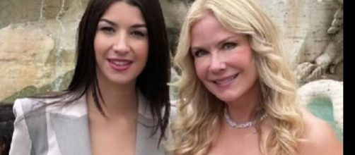 Ginevra Lamborghini pubblica una foto con il cast di Beautiful: 'Giorno bellissimo'.
