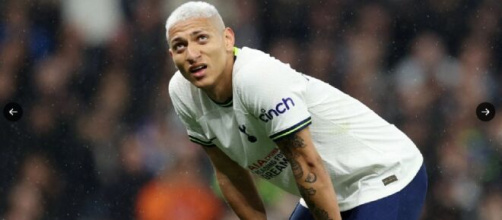 Le coach du Real Madrid, Carlo Ancelotti, souhaite avoir Richarlison au sein de son effectif (Screenshot Twitter @thfc_MatthewSZN)