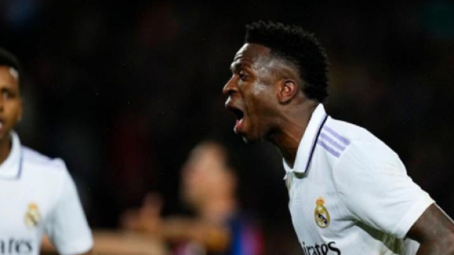 Vinicius Junior portant les couleurs du Real Madrid (Screenshoot Twitter @FranceRMCF)