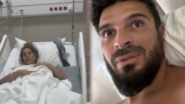 Manon et Julien Tanti accros à la chirurgie esthétique ? Ils subissent une liposuccion ensemble. (Screenshots Snapchat)