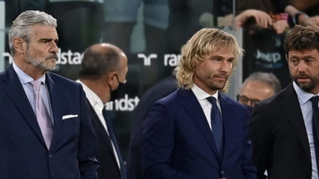 Nella foto l'ex dirigenza della Juve.