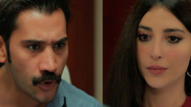 Terra amara trame turche: Yilmaz nega di essere il papà del figlio che attende la moglie.