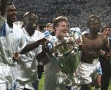 L'OM vainqueur de la Ligue des champions en 1993 face à l'AC Milan. (screenshot Twitter - @DjibrilCisse)