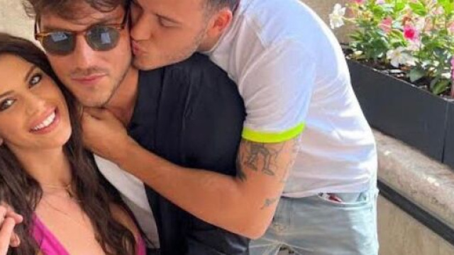 GF Vip, Antonella e Edoardo rivedono Daniele dopo il reality: Oriana non presente (Foto).