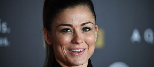 Laure Boulleau lors de la Nuit du Rugby (capture Twitter @sports.fr)