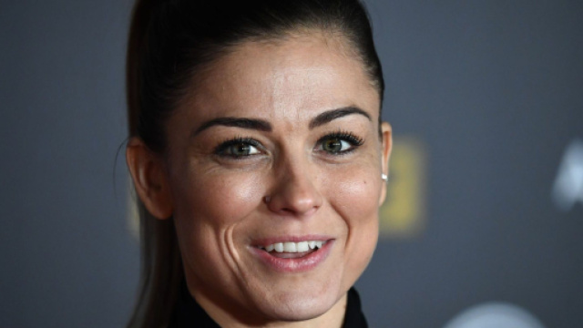 Laure Boulleau lors de la Nuit du Rugby (capture Twitter @sports.fr)