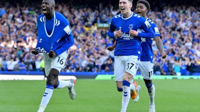 Everton se maintient dans l'élite/ screenshot twitter @Premier League