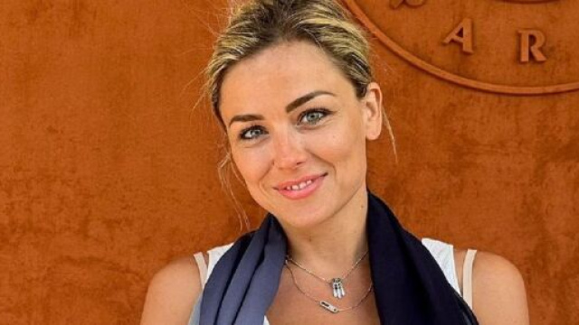 Laure Boulleau à Roland Garros (capture Twitter @laureboulleau)