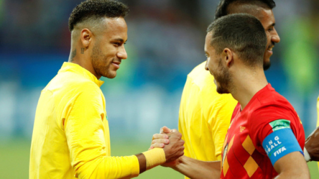 Neymar et Hazard (capture Twitter Instant Foot)
