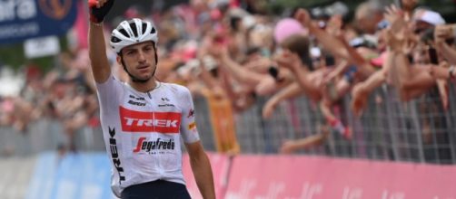 Ciclismo, Giulio Ciccone, uno dei leader della Trek-Segafredo.