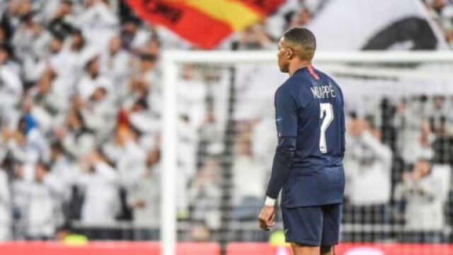 Mbappé et le PSG en difficultés en Ligue 1. (screenshot Twitter - @TFoot__)