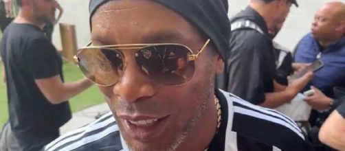 Ronaldinho se souvient de son passage dans la capitale Capture Twitter @O Globo TV