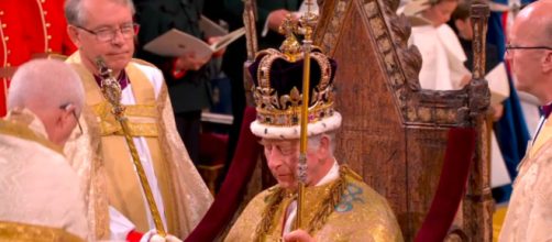 El Arzobispo de Canterbury ha presidido la coronación de Carlos III (Captura de pantalla de Sky News)