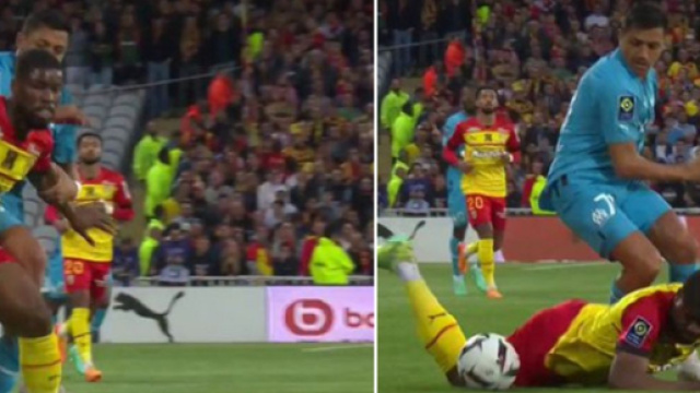 Le but refusé à Alexis Sanchez (capture Twitter Canal+ Foot)
