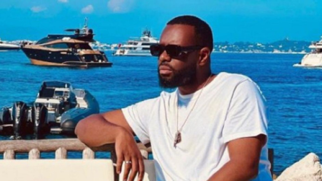 Gims est au centre d'une polémique (Screenshoot Twitter @GlorianeNgalu)