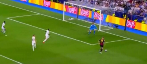Thibaut Courtois lors de Real City (capture Twitter BeIN Sports)