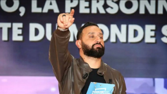 Cyril Hanouna, le présentateur de TPMP (Screenshoot Twitter @franceinfo)