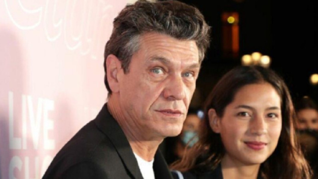 Marc Lavoine et son ex-femme Line Papin (Screenshoot Twitter @TeleLoisirs)