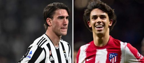 La Juventus penserebbe ad uno scambio con l'Atletico: Vlahovic al posto di Joao Felix.