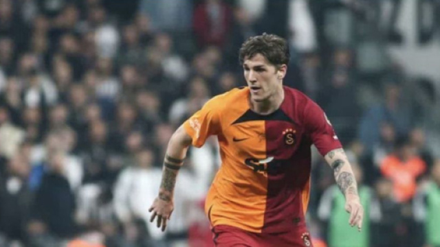 Nicol&ograve; Zaniolo, giocatore della Roma.