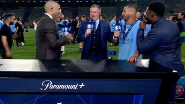 Henry présent sur le plateau de CBS. (screenshot Twitter - @lnstantFoot)