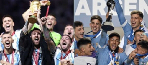 Après la victoire de l'Uruguay à la Coupe du monde U20, tout un continent semblait tourné vers un homme : Kylian Mbappe. (screen @tapiachiqui)
