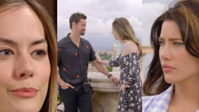 Beautiful, anticipazioni americane: Hope sogna di andare a letto con Thomas a Roma