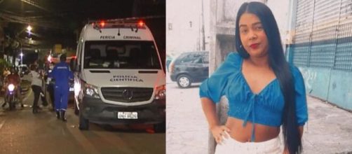 Vítima foi morta em um motel do bairro Pedreira, em Belém (Reprodução/TV Liberal)