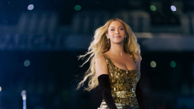 Beyoncé au Stade Velodrome (screenshoot twitter @orangevelodrome)