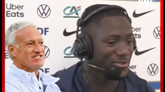 Deschamps espère que sa formation gagnera face à Gibraltar puis la Grèce. (screenshot Twitter - @Rothensenflamme)