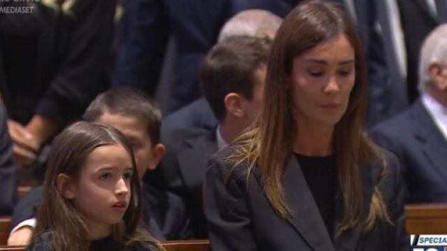 Funerali di Silvio Berlusconi (© Mediaset).