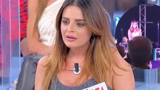 Uomini e donne, Roberta beccata alla festa di paese.