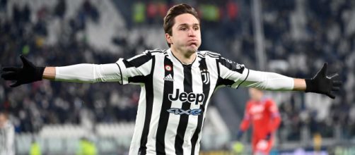 Federico Chiesa attaccante della Juventus.