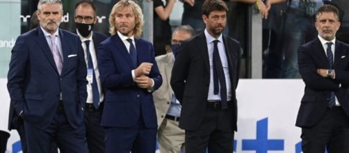 Nella foto l'ex dirigenza della Juve.