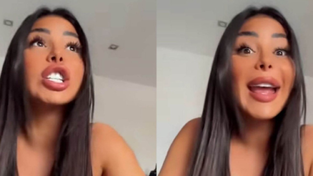 Maeva Ghennam s'emporte contre une employée. Source: Screenshot Snapchat @MaevaGhennam