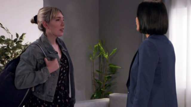 Un posto al sole Ida Kovalenko (Marta Anna Borucinska) e Marina Giordano (Nina Soldano)