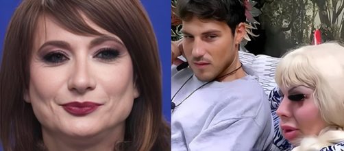 GFvip, Vladimir Luxuria 'bacchetta' Daniele Dal Moro.