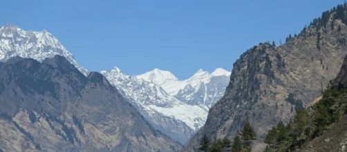 Les glaciers de l'Himalaya (Screenshoot Twitter @BFMTV)