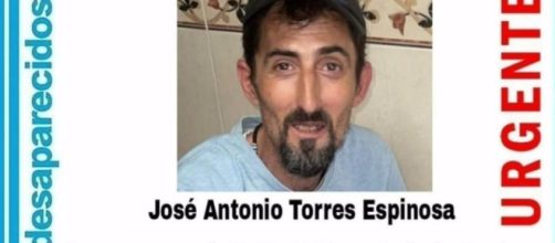 La Guardia Civil pidió a José Antonio Torres que contactara a su familia (Twitter, sosdesaparecido)