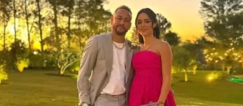 Neymar Jr. et sa compagne (Screenshoot Instagram @neymarjr)