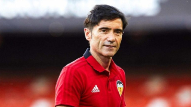 Le nouvel entraîneur de l'OM, Marcelino, pourrait adopter un 4-4-2 (Screenshot Twitter @ActuFoot_)