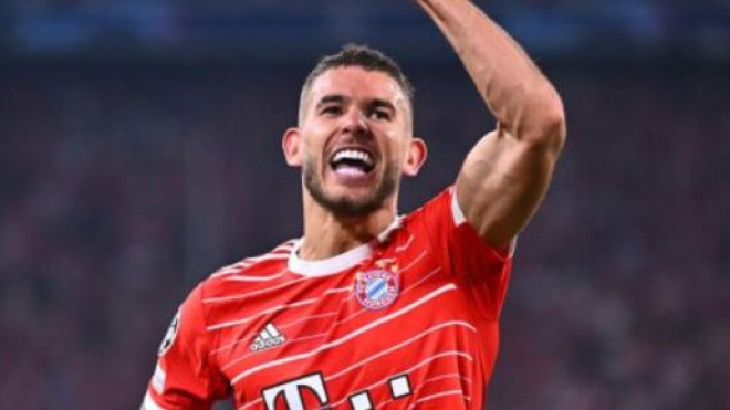 Lucas Hernandez annoncé dans le viseur du PSG au mercato. (screenshot Twitter @lasource75006))