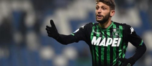 In foto Domenico Berardi, giocatore del Sassuolo.