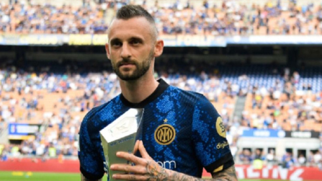 Marcelo Brozovic signera à l'Al-Nassr, le club dans lequel évolue Cristiano Ronaldo (Screenshoot Twitter @ActuFoot_)