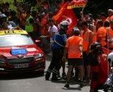 Ciclismo, il Critérium del Delfinato bloccato da una protesta.