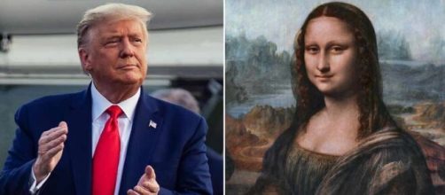 Donald Trump compares himself to Leonardo Da Vinci’s iconic painting 'Mona Lisa' (Image source: Instagram/@realdonaldtrump/Wikimedia Commons)